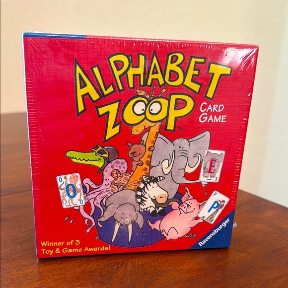 Ravensburger | Toys | Ravensburger Alphabet Zoop Card Game Ages 3 Fun ...